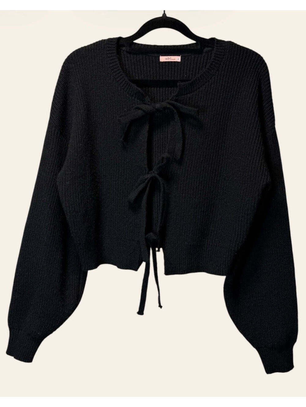 Udel NY Black Tie Sweater